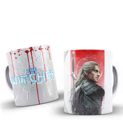 The Witcher Temalı Kupa Bardak - 01