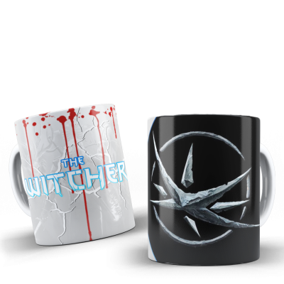 The Witcher Temalı Kupa Bardak - 08