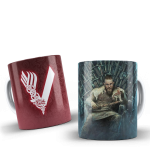 Viking Temalı Baskılı Kupa Bardak - 03