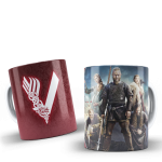 Viking Temalı Baskılı Kupa Bardak - 05