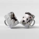 Baskılı Kupa Bardak Sevimli Köpekler - K06